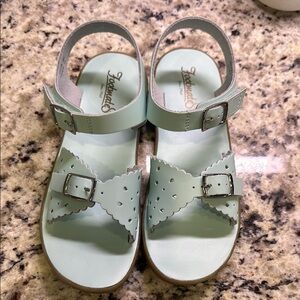 Footmates Ariel Mint Green/Blue Sandals